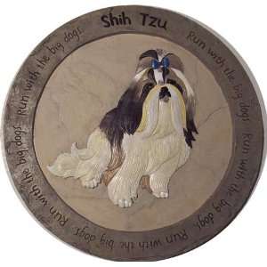  Shih Tzu Dog Stepping Stone for Garden or Wall hanging 