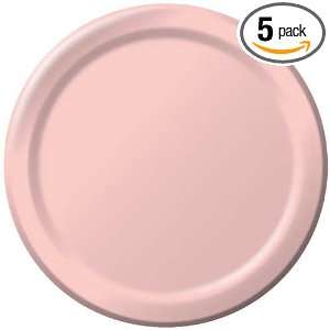 Creative Converting 8.75 Diameter Round Paper Dinner Plates, Pink 