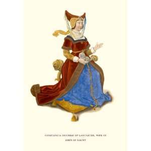  Constancia, Duchess of Lancaster 16X24 Canvas Giclee
