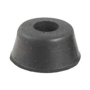   11mm Chair Table Leg Recessed Black Rubber Feet Pads