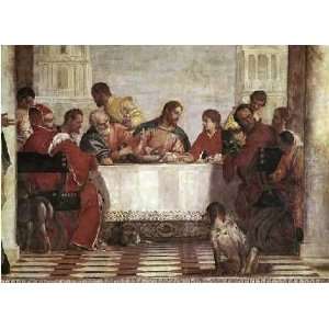  Dinner In The House of Levi   Detail by Paolo Veronese 