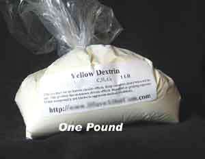 Industrial Yellow Dextrin 1 LB Pyrotechnic Firework  