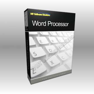 Word Processor Software MS Microsoft 2007 Compatible  