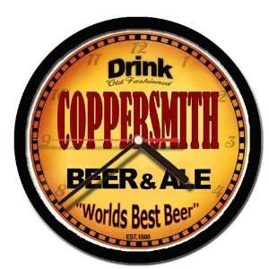  COPPERSMITH beer and ale cerveza wall clock Everything 