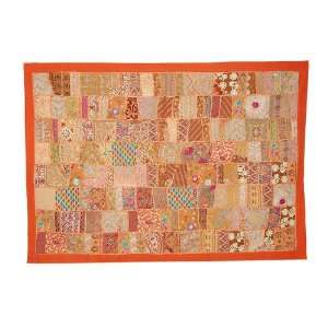  Stunning Wall Hanging Tapestry with Patch Work Size 62 X 