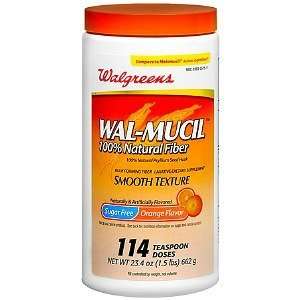   Wal Mucil 100% Natural Sugar Free Fiber Powder 