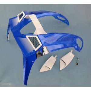   Icon Blue Super Vent for Domain II Shado Helmets 01330455 Automotive