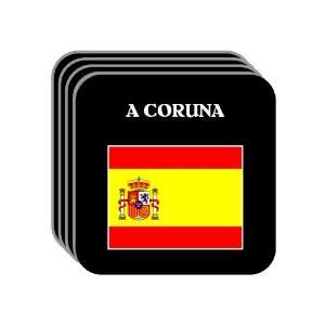  Spain [Espana]   A CORUNA Set of 4 Mini Mousepad 