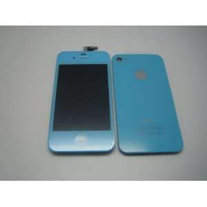  Light Blue 4S iPhone Full Assembly with Touch Screen 