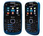 NEW BLUE SAMSUNG A187 QWERTY TEXT  MOBILE CELL PHONE BLUE