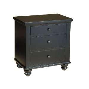  Liv 360 Nightstand by Kennedy Home   Black Finish (ICB 450 