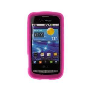  Flexible Silicone Protector Skin Cover Case Hot Pink For 