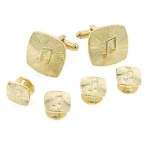 JJ Weston music note and sunburst formal set with presentation box 