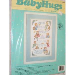  Mondays Child Counted Cross Stitch Kit 