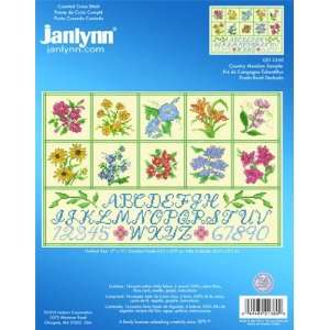    Country Meadow Sampler Counted Cross Stitch Kit 20x14 Electronics