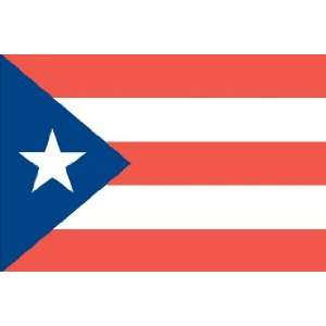  Puerto Rico Country Flag Car Magnet Automotive