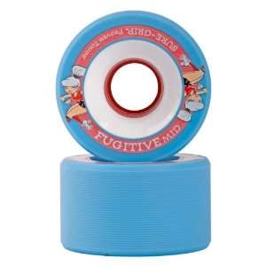 Sure Grip Fugitive Mid Skate Wheels 8 Pack 90A Hardness and Size 62mm 