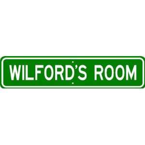  WILFORD ROOM SIGN   Personalized Gift Boy or Girl 