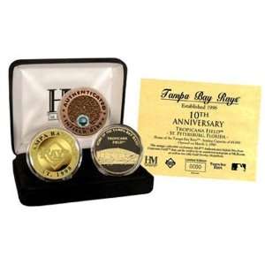 Highland Mint TBR3SETK TAMPA BAY RAYS 24kt Gold and 