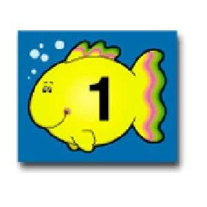  CALENDAR COVER UPS FISH 36/PK Toys & Games