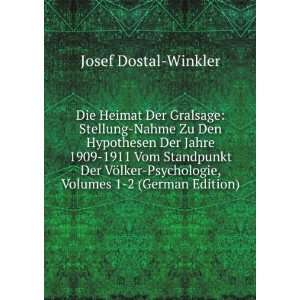   Psychologie, Volumes 1 2 (German Edition) Josef Dostal Winkler Books