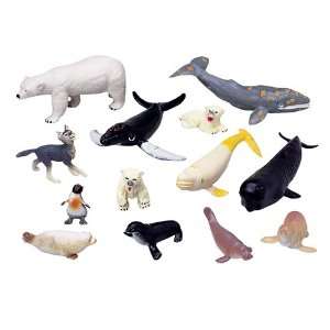  Arctic Animals Playset Toys & Games