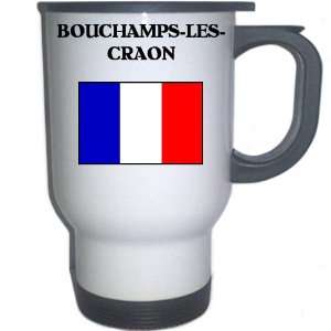  France   BOUCHAMPS LES CRAON White Stainless Steel Mug 