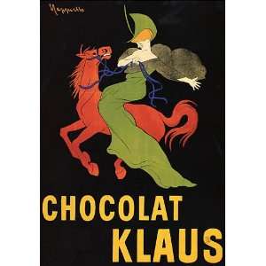   CHOCOLAT CHOCOLATE KLAUS CAPPIELLO FRANCE FRENCH VINTAGE POSTER REPRO
