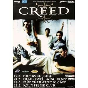  Creed   Weathered Tour 2000   CONCERT   POSTER from 