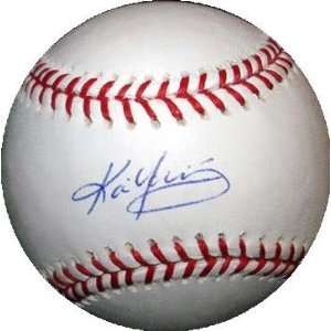  Kevin Youkilis Autographed Ball