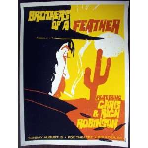 Black Crowes Brothers Fox Boulder Ltd Ed Concert Poster  