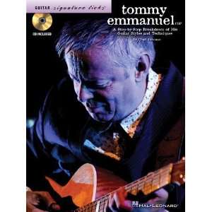  Tommy Emmanuel Guitar Signature Licks Bk/Cd [Paperback 