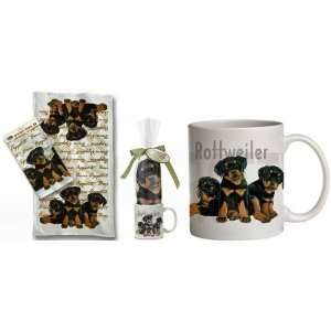  ~~ Rottie Rottweiller Puppy Dog Breed Gift Set ~~ Includes 