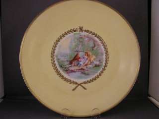 BING & GRONDAHL COURTING COUPLE CABINET PLATE  
