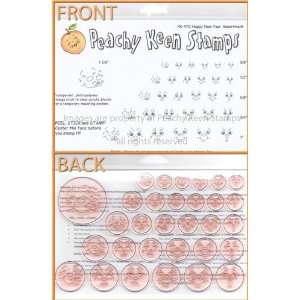  Peachy Keen Clear Stamp Face, Happy New Year   828245 