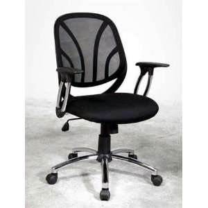   Faux Leather Seat Home Office Desk Chairs with Arms