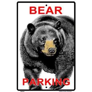  Bear Parking 10 X 15 Aluminum Sign Patio, Lawn & Garden
