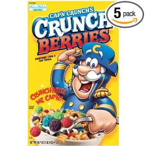 CapN Crunchs Crunch Berries, 18.7 Ounce (Pack of 5)  