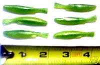 100 GREEN SHAD 2CRAPPIE MINNOWS Fishing Lures Perch  
