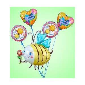Flowers by 1800Flowers   Bumble Bee Mylar Bundle   Small  