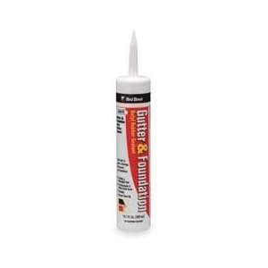 Sealant,gutter/foundation,gray,10.1 Oz   RED DEVIL  