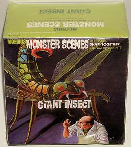 Giant Insect Moebius Monster Scenes Model Kits (Brand New)  