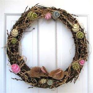  Bunny and Egg Wreath