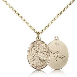 Gold Filled St. Saint Joseph of Cupertino Medal Pendant 3 