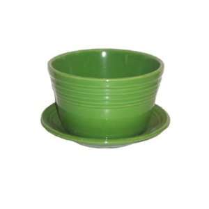    Fiesta Shamrock 859 Flower Pot with Saucer