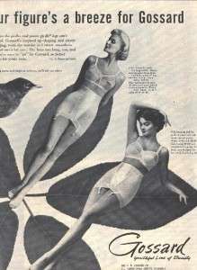 1956 lg e ad gossard girdles 2 page  