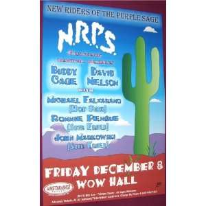  New Riders of the Purple Sage Poster   A Concert Flyer 