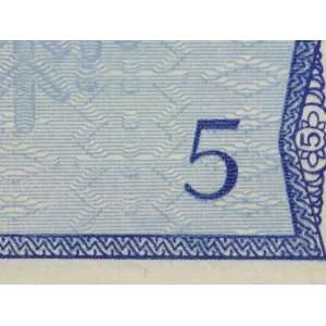  Close Up of Number and Design on Finnish Paper Currency 