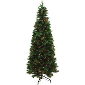  Prelit Christmas Tree, 4 1/2 Feet, Clear Lights