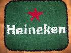 Heineken Beer Handmade Red Star Door Mat Foot Scraper